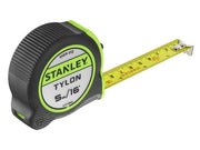 STANLEY Hand Tools Hi-Vis Tylon Tape Measure 5m (16ft) (Width 25mm) STANLEY� Hand Tools - RockBottom Nothampton