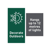 Command™ Clear Outdoor Decorating Clips (Pack 20) Command™ - RockBottom Northampton