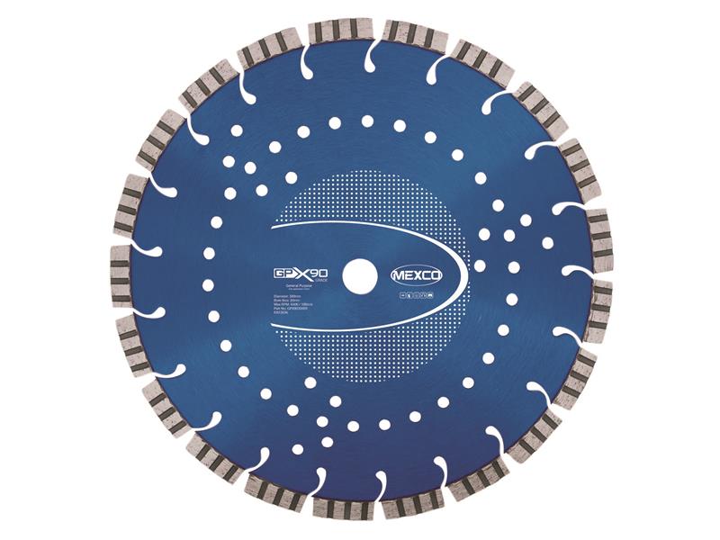MEXCO - GPX90 Concrete Diamond Blade 300 x 22mm