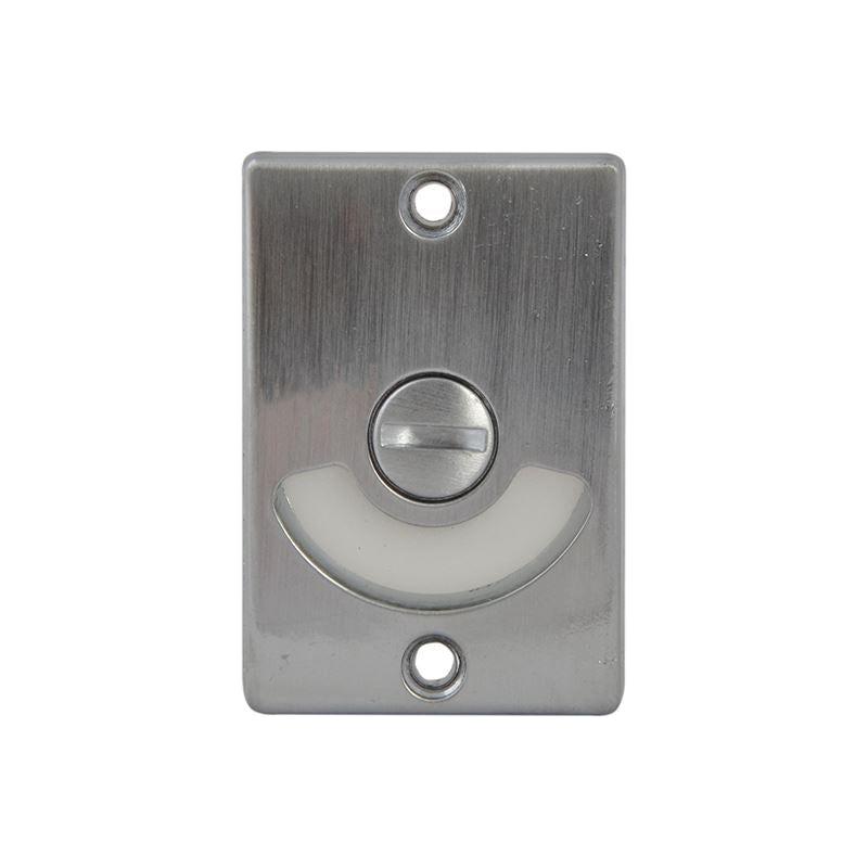 Yale Locks Indicator Bolt for Bathrooms or W.C Doors Satin Chrome P127 Yale Locks - RockBottom Northampton