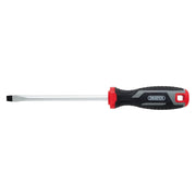 Draper Slotted Soft Grip Screwdriver, SL8 x 150mm Draper - Town Tools