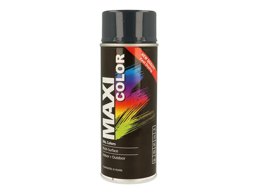 MAXICOLOR - MaxiColor Spray Gloss Anthratice Grey RAL7016 400ml