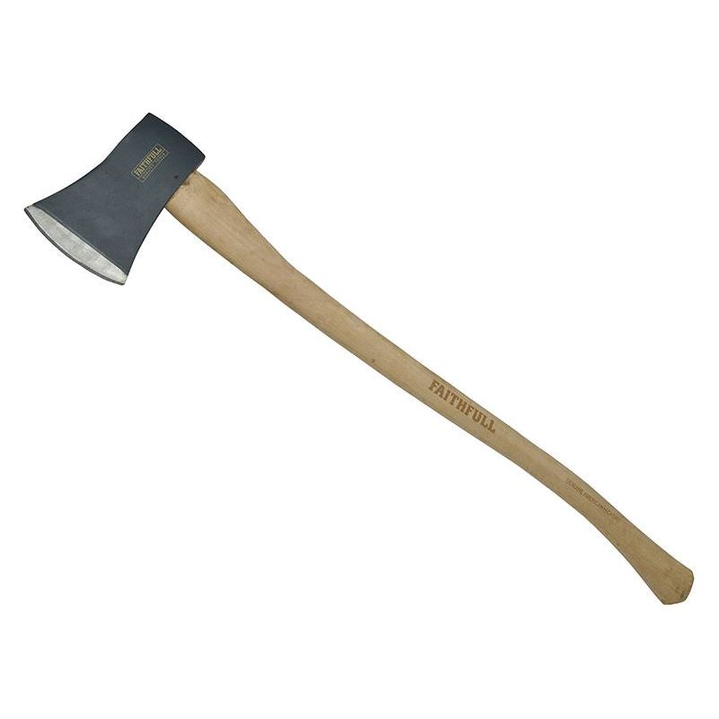Faithfull Felling Axe Hickory Handle 2.0kg (4.1/2 lb) Faithfull - RockBottom Northampton