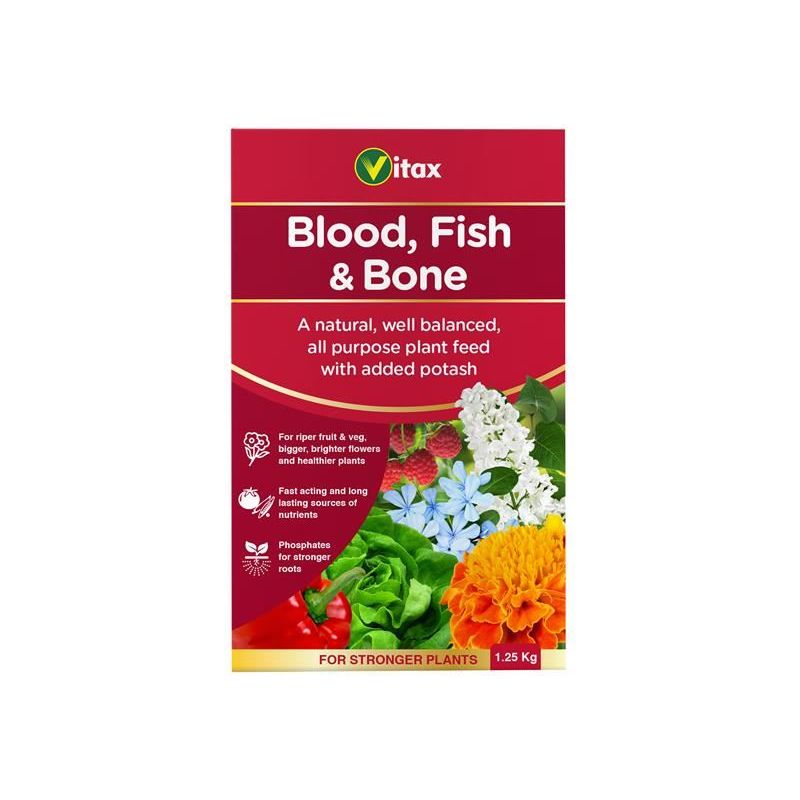 Vitax Blood Fish & Bone 1.25kg Vitax - RockBottom Northampton