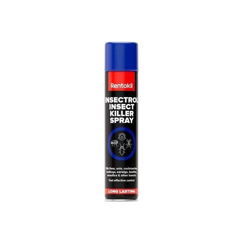 Rentokil Insectrol Insect Killer Spray 300ml Rentokil - RockBottom Nothampton