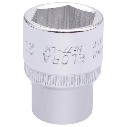 Draper Elora Hexagon Socket, 1/2" Sq. Dr., 22mm 15311 Draper - Town Tools 