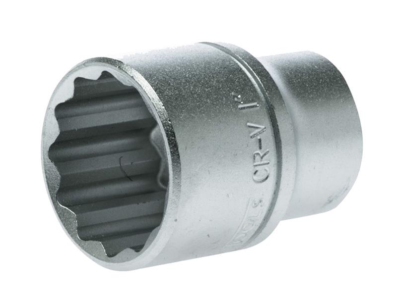 Teng Bi-Hexagon Socket 12-Point Regular A/F 1/2in Drive 1.in