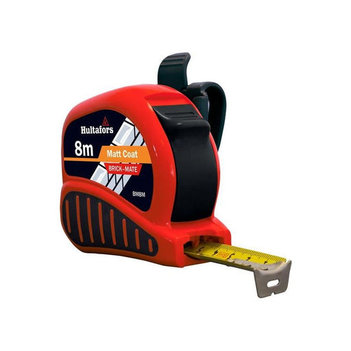 Hultafors BM8M Brick-Mate Pocket Tape 8m (Width 25mm) (Metric only) Hultafors - RockBottom Northampton