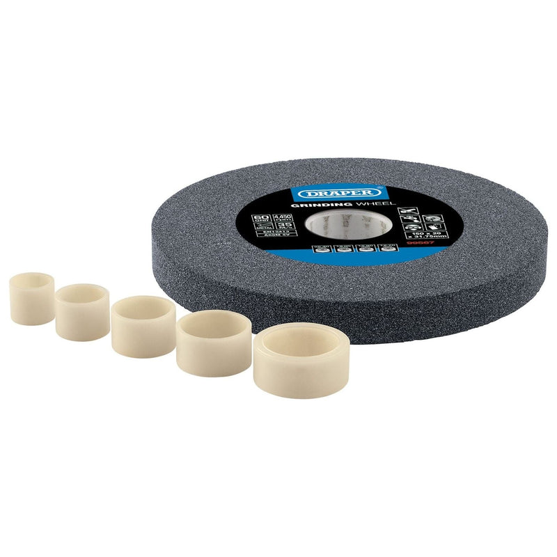 Draper Aluminium Oxide Bench Grinding Wheel, 150 x 20mm, 60 Grit 99567 Draper - Town Tools 