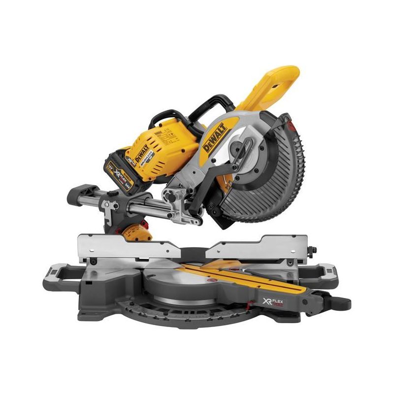 Dewalt Power Tools DCS727T2 XR FlexVolt Slide Mitre Saw 250mm 54V 2 x 2.0Ah Li-ion DeWALT Power Tools - RockBottom Northampton