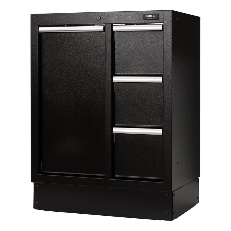 Draper Bunker Modular Power Tool Base Cabinet, 4 Drawer, 680mm Draper - Town Tools