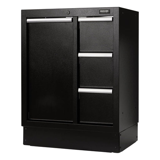 Draper Bunker Modular Power Tool Base Cabinet, 4 Drawer, 680mm Draper - Town Tools