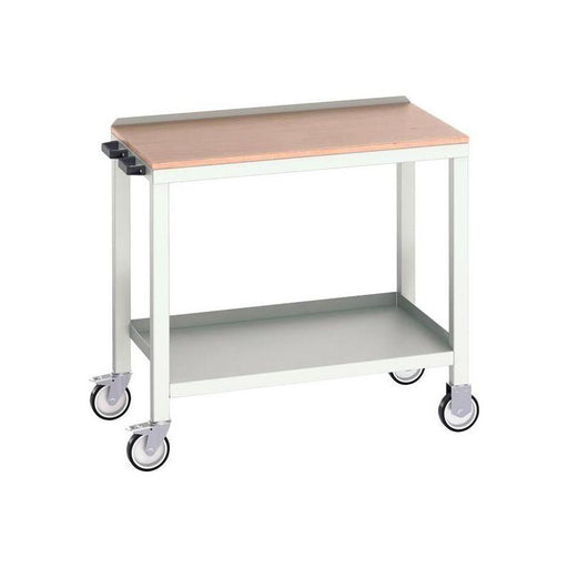 Bott Verso Mobile Welded Bench, Multiplex Wood Top 1000 x 600mm Bott - NorthantsTrade Northampton