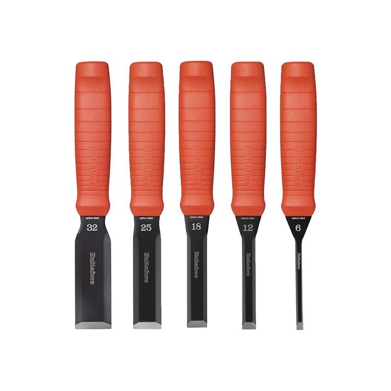Hultafors Scandinavian Butt Chisel Set, 5 Piece Hultafors - RockBottom Northampton