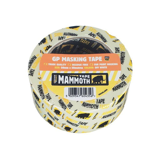 Everbuild Sika Mammoth Retail Masking Tape 75mm x 50m Everbuild Sika - RockBottom Northamptin
