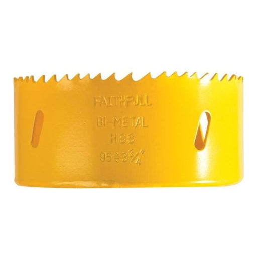 Faithfull Bi-Metal Cobalt Holesaw 95mm Faithfull - RockBottom Northampton