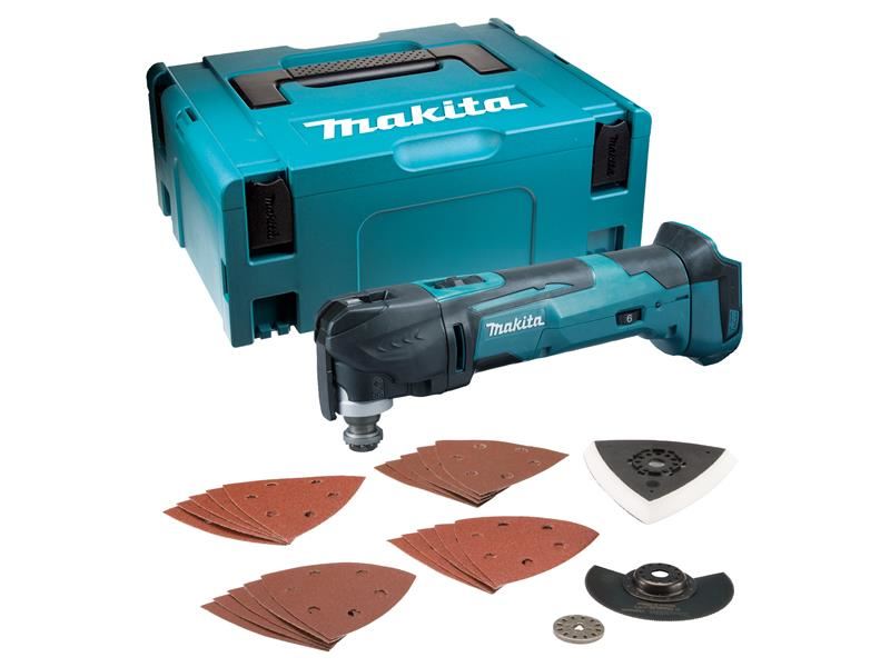 Makita DTM51ZJX7 Multi-Tool & Accessory Kit 18V Bare Unit Makita - RockBottom Northampton 