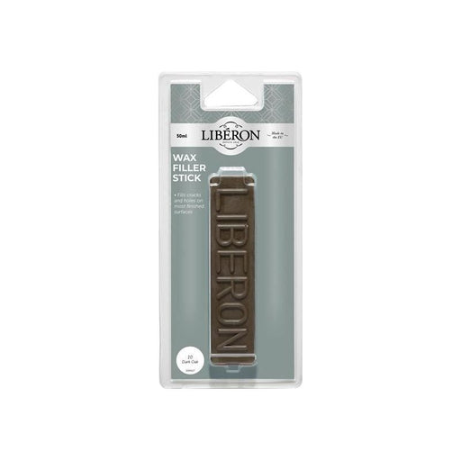 Liberon Wax Filler Stick 10 Dark Oak 50g Liberon - RockBottom Northampton