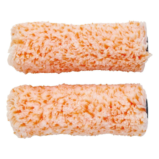 Draper Medium Pile Microfibre Roller Sleeves, 4"/100mm (Pack of 2) Draper - Town Tools