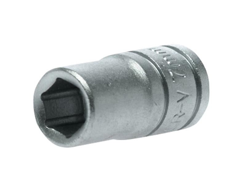 Teng Hexagon Socket 6 Point Regular 1/4in Drive 7mm