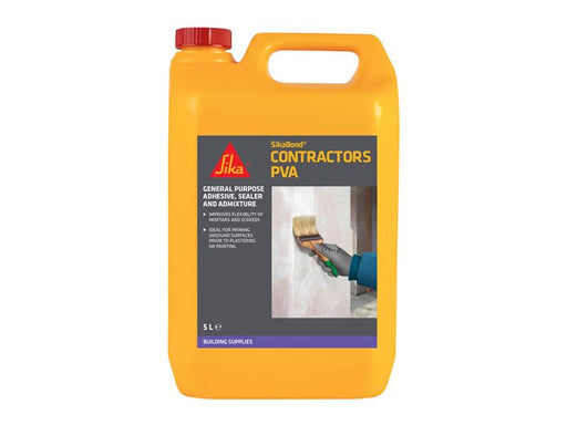 Everbuild Sika SikaBond® Contractors PVA 5 litre