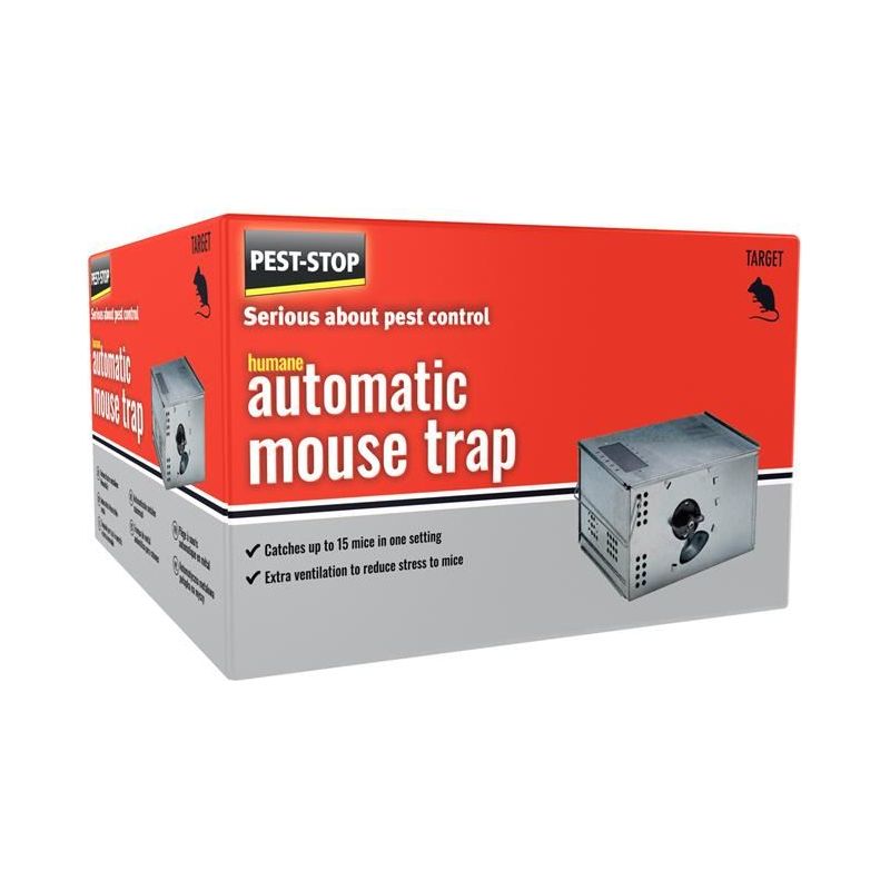 Pest-Stop (Pelsis Group) Automatic Metal Mouse Trap Pest-Stop (Pelsis Group) - RockBottom Nothampton