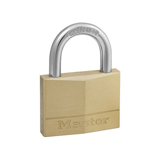 Master Lock Solid Brass 50mm Padlock 5-Pin Master Lock - RockBottom Northampton