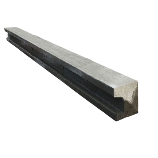 9" 2745mm Slotted Concrete End Post