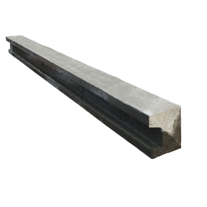 9" 2745mm Slotted Concrete End Post