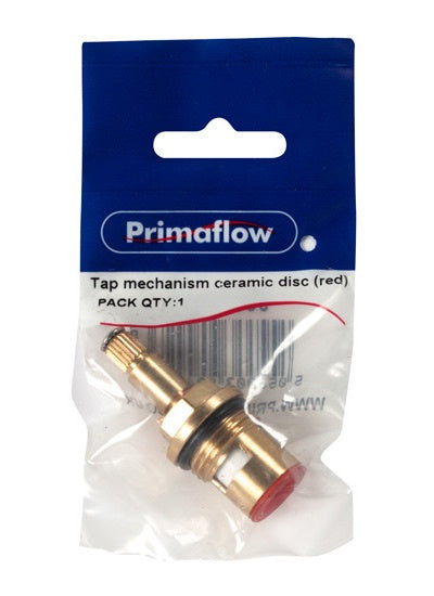 PrimaPack Tap mechanism - ceramic disc - RED