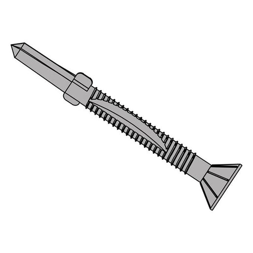 Forgefix TechFast Timber to Steel CSK/Wing Screw No.5 Tip 5.5 x 120mm Box 50 ForgeFix - RockBottom Northampton