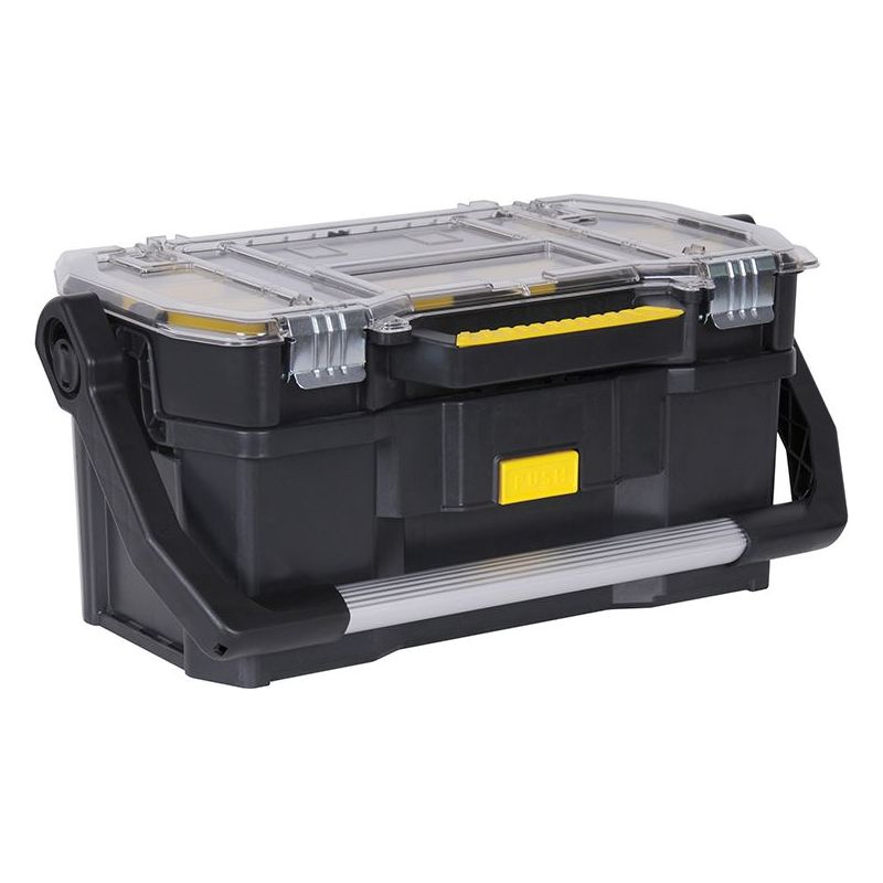 Stanley® Hand Tools Toolbox with Tote Tray Organiser 50cm (19in) STANLEY® Hand Tools - RockBottom Nothampton