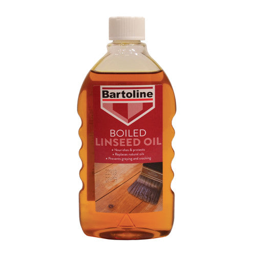 Bartoline Boiled Linseed Oil, 500ml - Pack of 6