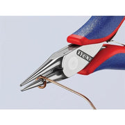 Knipex Round Nose Electronics Pliers Multi-Component Grip 115mm Knipex - RockBottom Northampton