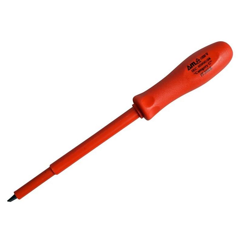 Itl Insulated Insulated Slotted Screwdriver 75 x 4mm ITL Insulated - RockBottom Northampton