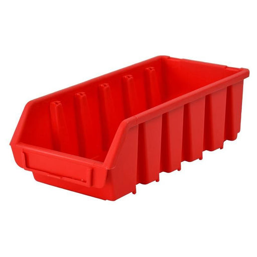 Faithfull Interlocking Storage Bin Size 2L Red 116 x 212 x 75mm Faithfull - RockBottom Northampton