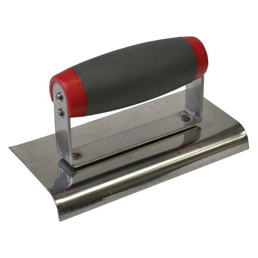 Faithfull Edging Trowel Soft Grip Handle 6 x 3in Faithfull - RockBottom Northampton