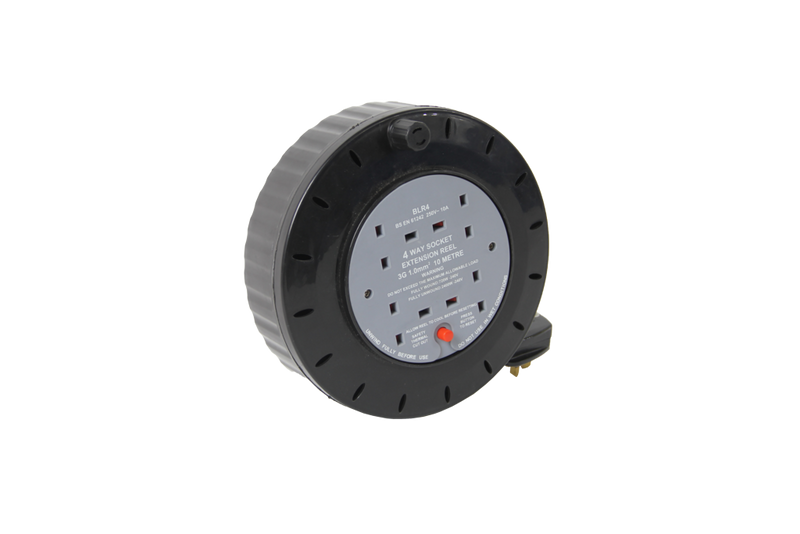 Securlec 4 Gang Extension Reel 10m 13 Amp