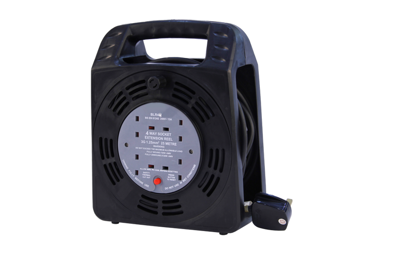 Securlec 4 Gang Extension Reel 15m 13 Amp