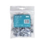 Securlec Flat Cable Clips Grey 10mm 40 Piece