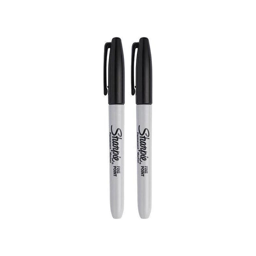Sharpie® Fine Tip Permanent Marker Black (Pack 2) Sharpie® - RockBottom Nothampton