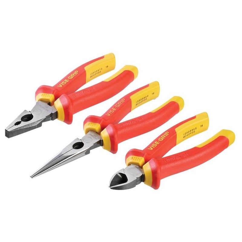 Irwin® Vise-Grip® VDE 3pc Plier Set IRWIN® Vise-Grip® - RockBottom Northampton
