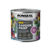 Ronseal Garden Paint Purple Berry 250ml Ronseal - RockBottom Nothampton