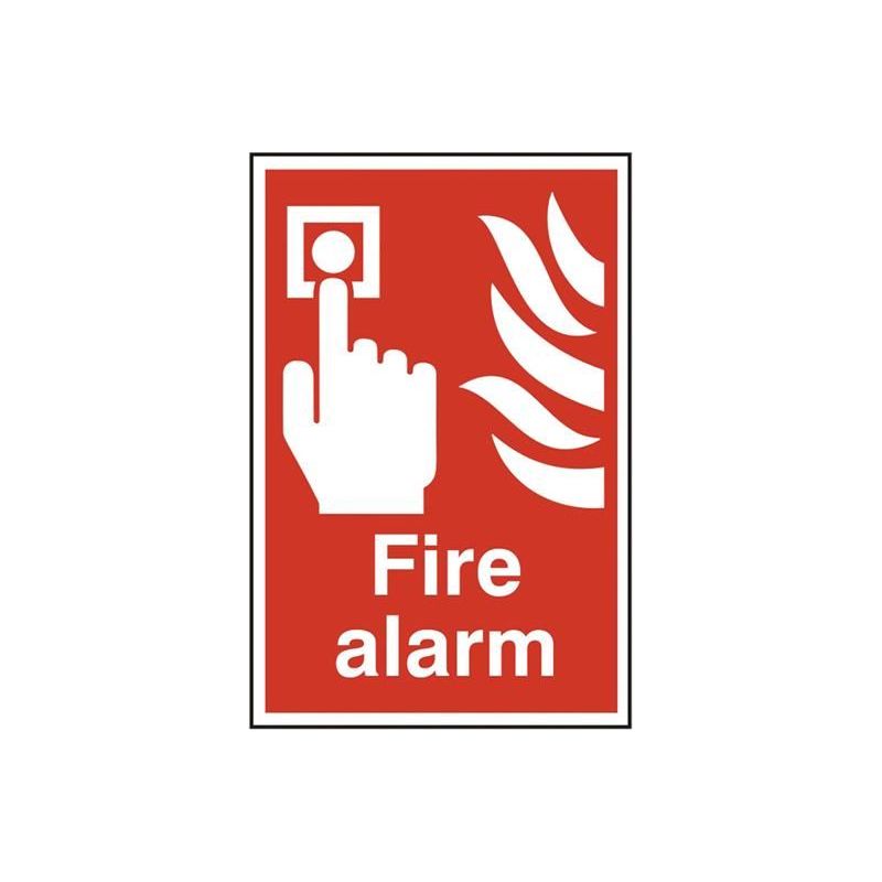 Scan Fire Alarm - PVC Sign 200 x 300mm Scan - RockBottom Nothampton