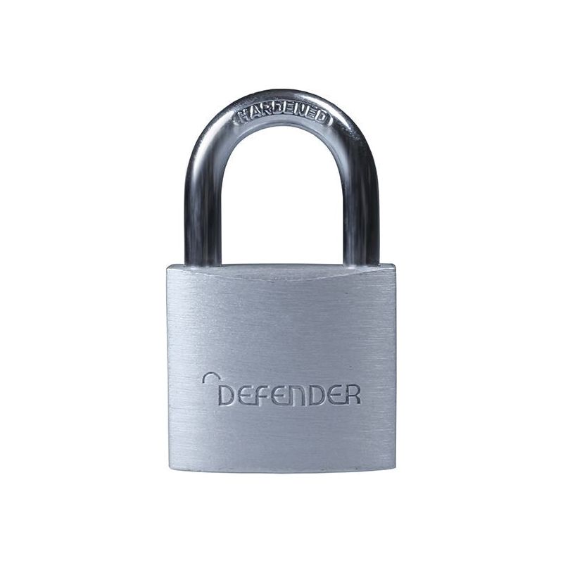Defender Aluminium Padlock Keyed Alike 30mm DEFENDER - RockBottom Northampton