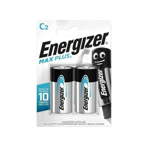 Energizer® MAX PLUS™ C Alkaline Batteries (Pack 2) Energizer® - RockBottom Northamptin