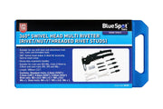 Blue Spot Tools 360° Swivel Head Multi Riveter (Rivet/Nut/Threaded Rivet Studs)