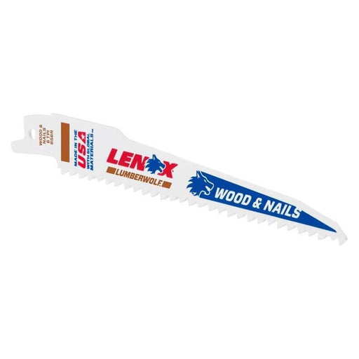 Lenox LumberWolf Reciprocating Saw Blade 152 x 19 x 1.3mm 6 TPI (25 Pack) LENOX - RockBottom Northampton