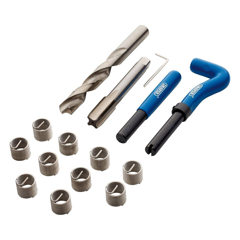 Draper Metric Thread Repair Kit, M14 x 1.25 (15 Piece) Draper - Town Tools