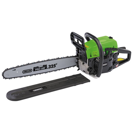 Draper Petrol Chainsaw, 500mm, 52cc 80106 Draper - Town Tools 